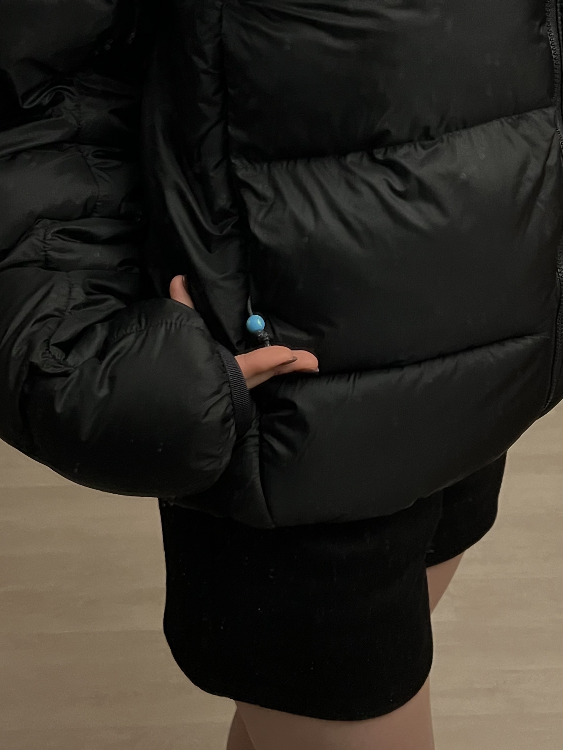 Nike ACG Therma-Fit ADV Lunar Lake Puffer Jacket Black - Asia, Nike Swoosh Knit Glove 2.0 Black 착용 스타일 - 5