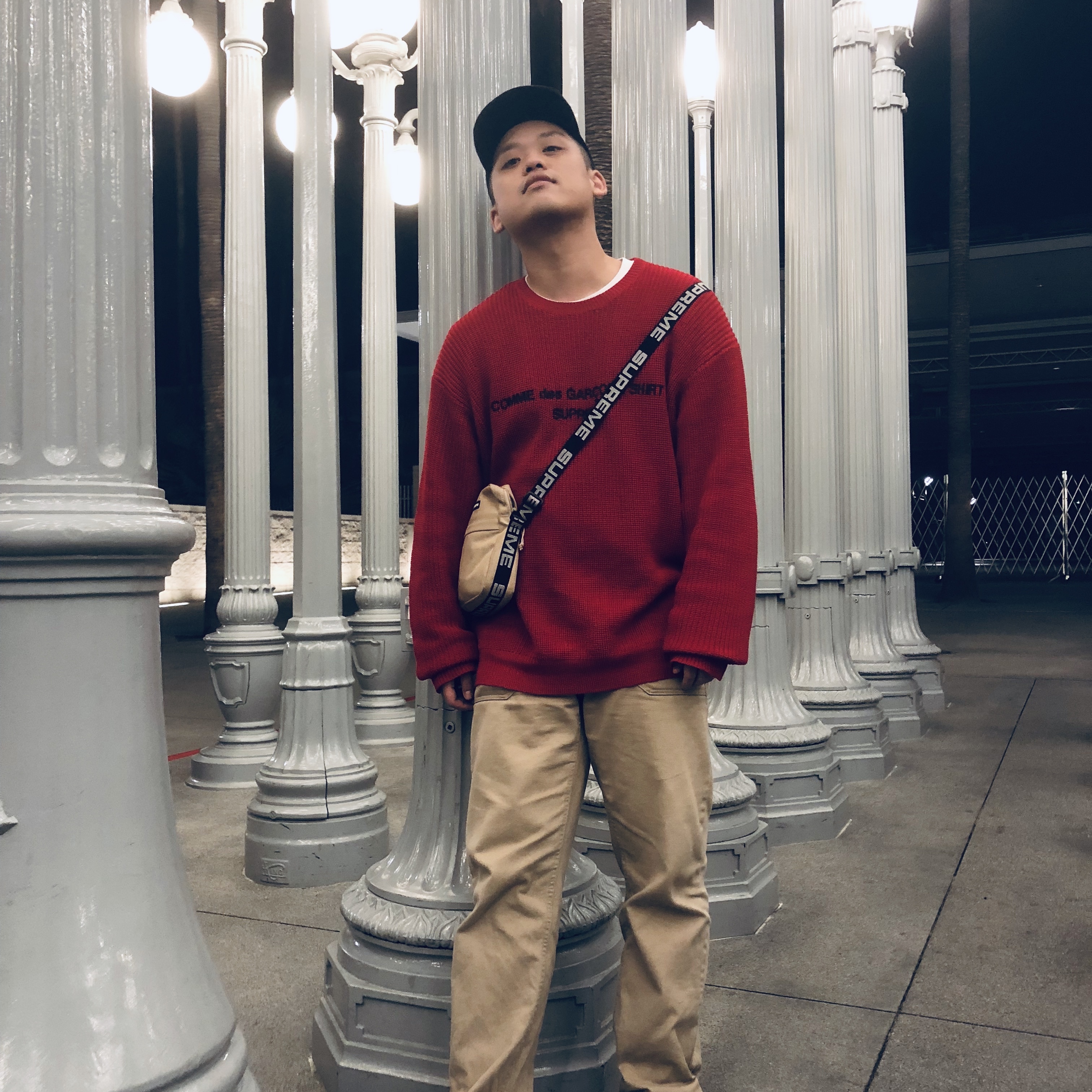 Supreme x The North Face Trans Antarctica Expedition Pullover Jacket Black - 17SS, Nike x Supreme Air More Uptempo Suptempo Red 착용 스타일 - 2