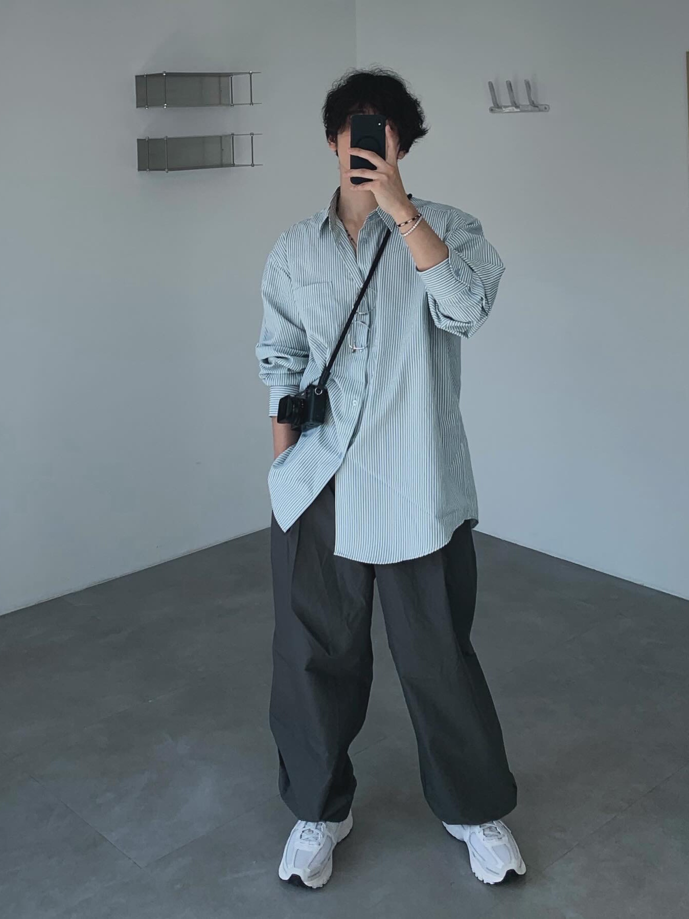 Nike Zoom Vomero 5 SP Vast Grey 2023 착용 스타일 - 1