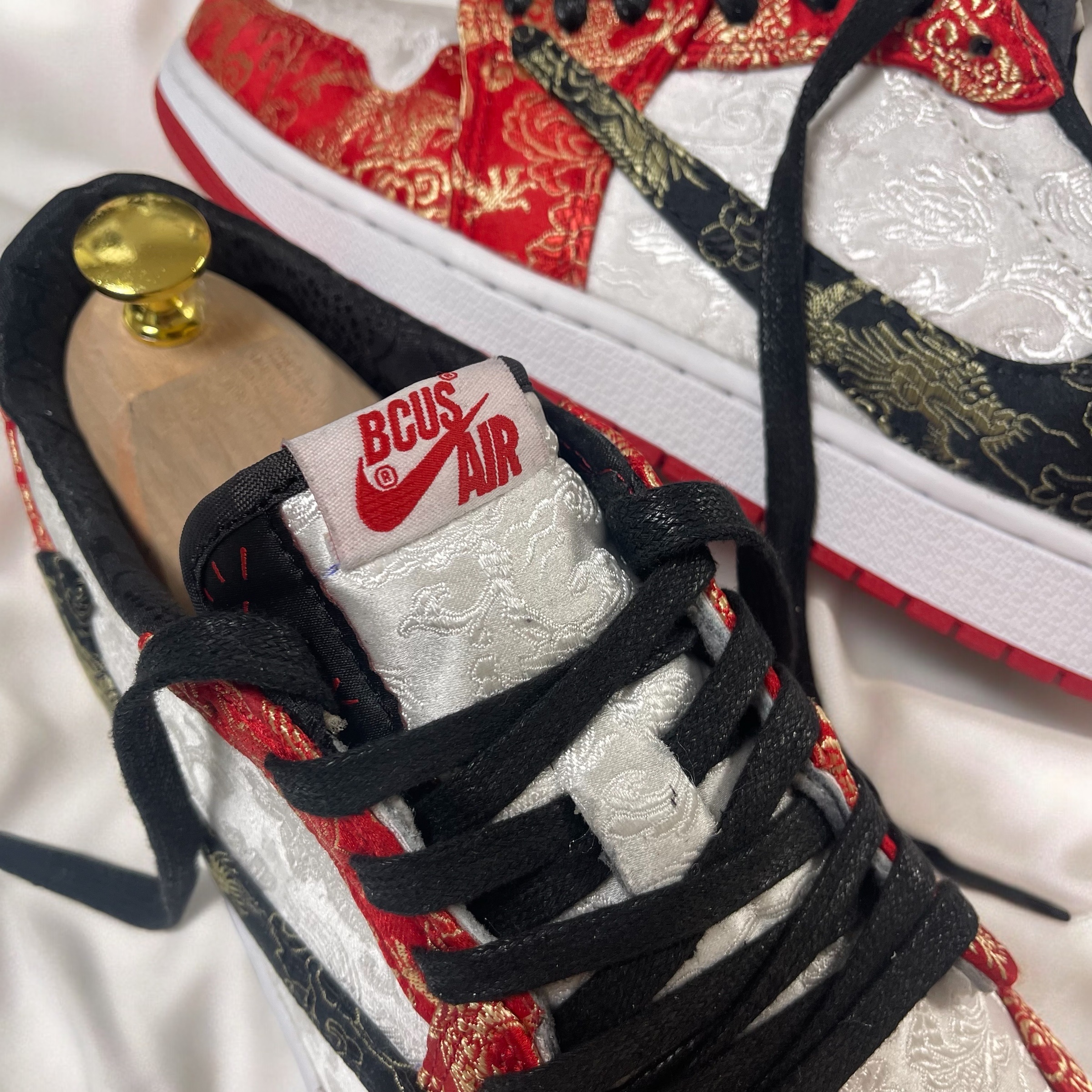 Jordan 1 Retro Low OG University Red 착용 스타일 - 2