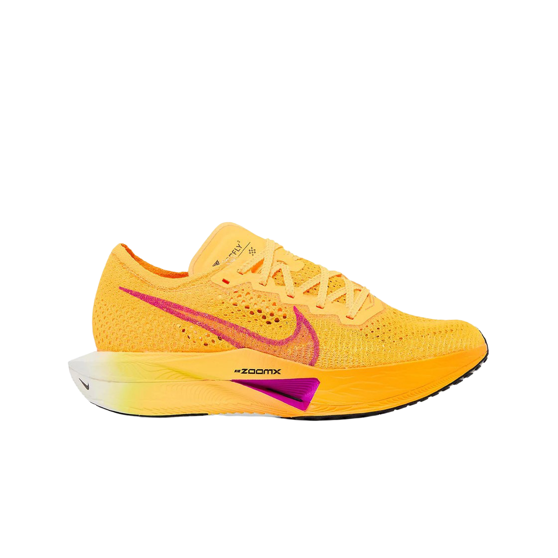 (W) 나이키 줌X 베이퍼플라이 넥스트% 3 레이저 오렌지 시트론 펄스((W) Nike ZoomX Vaporfly Next% 3 Laser Orange Citron Pulse)