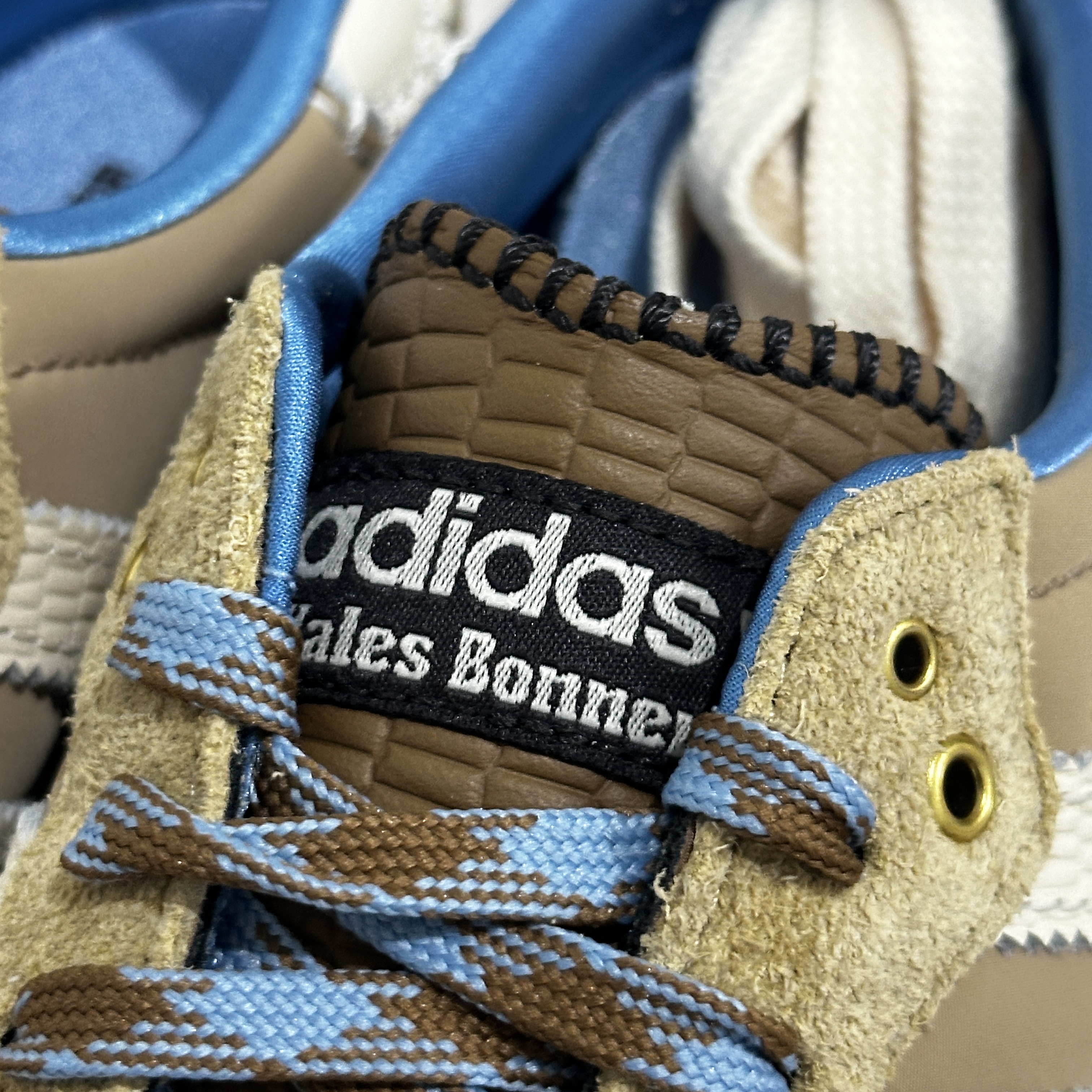 Adidas x Wales Bonner Samba Supplier Colour Wonder White 착용 스타일 - 3