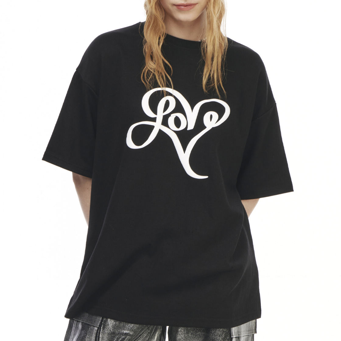 더그레이티스트 하트로고 티 블랙(The Greatest Heart Logo Tee Black) - 2