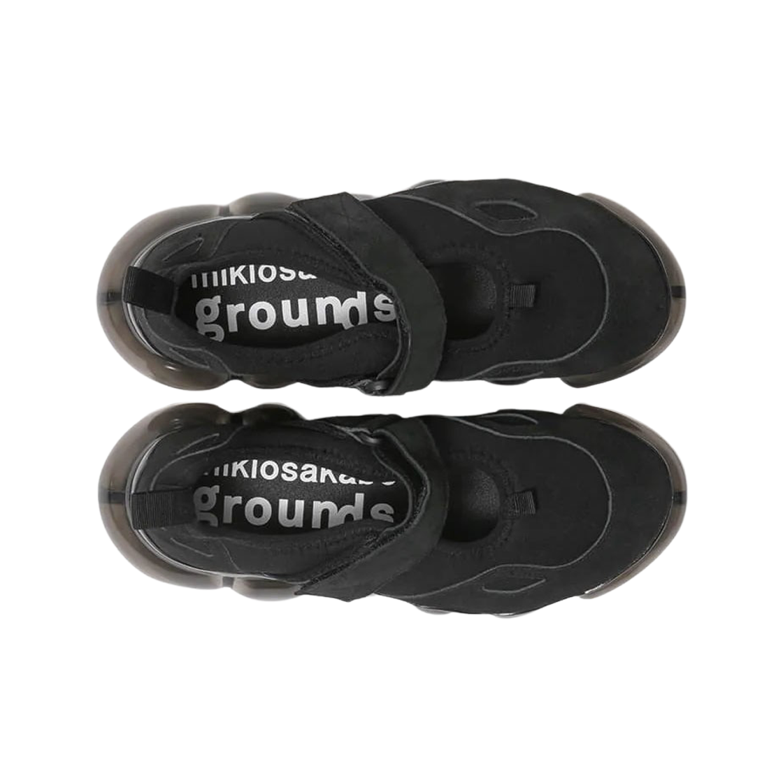 그라운즈 x 미키오 사카베 주얼리 메리제인 블랙 블랙(Grounds x Mikio Sakabe Jewelry Mary Jane Black Black) - 2