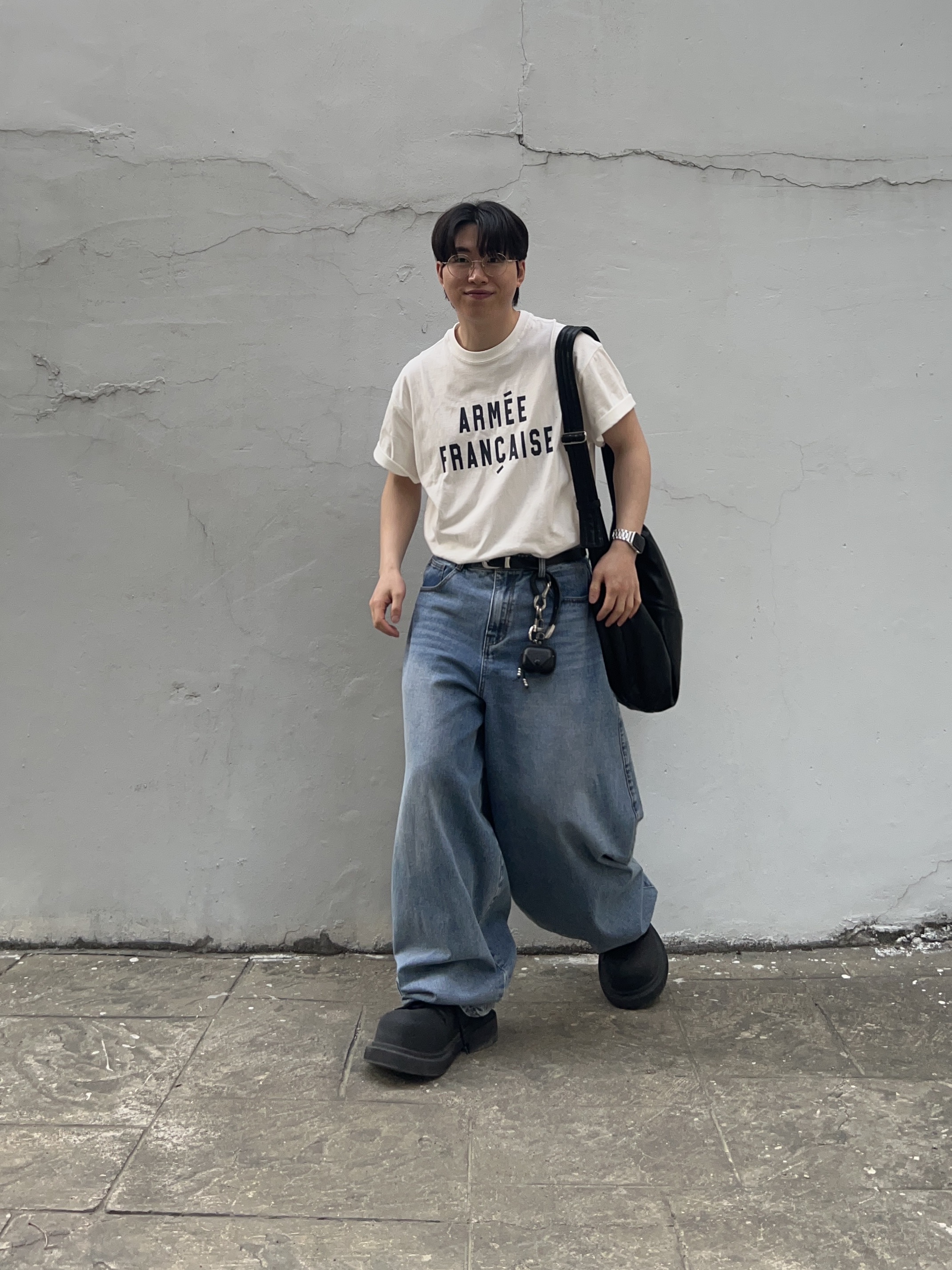 Balenciaga Steroid Derby Black 착용 스타일 - 2