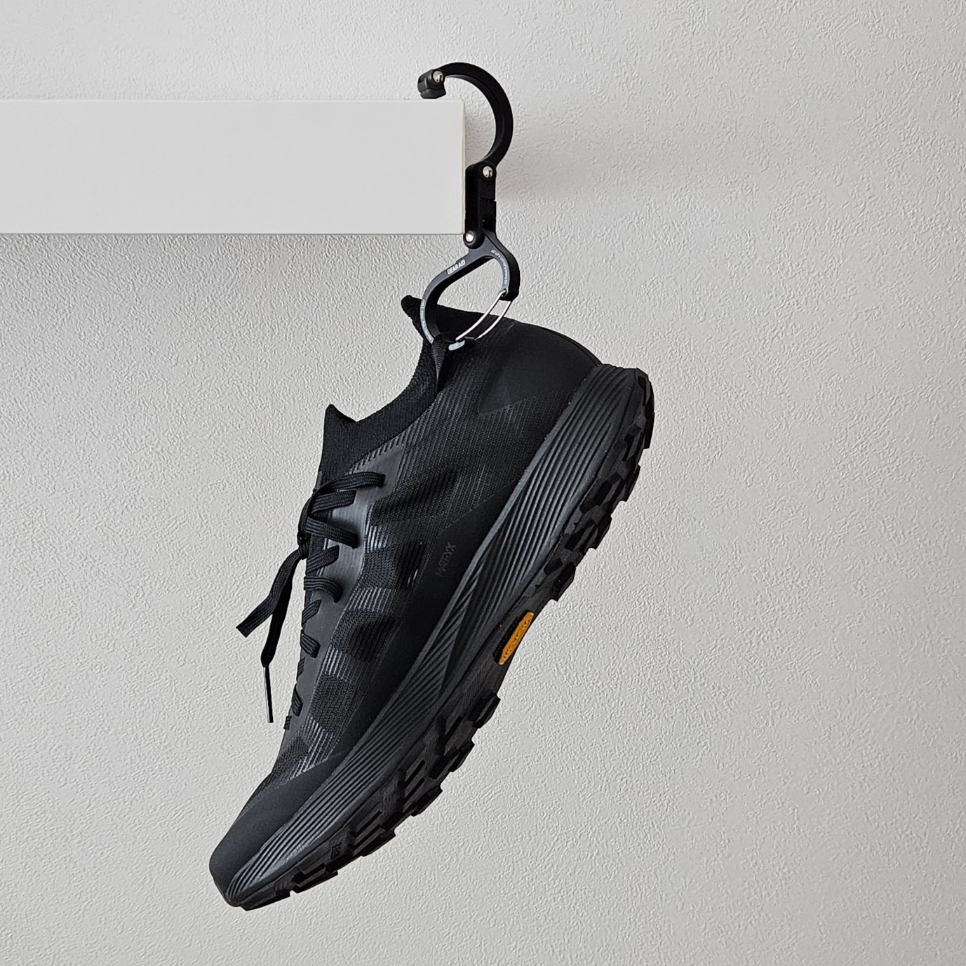 Arc'teryx Norvan SL 3 Shoe Black Light Fallow, (W) Arc'teryx Konseal LT Black 착용 스타일 - 3