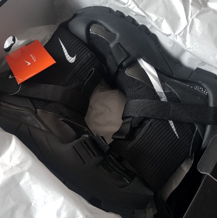 (W) Nike x Matthew M Williams Free TR 3 Flyknit SP Black 착용 스타일