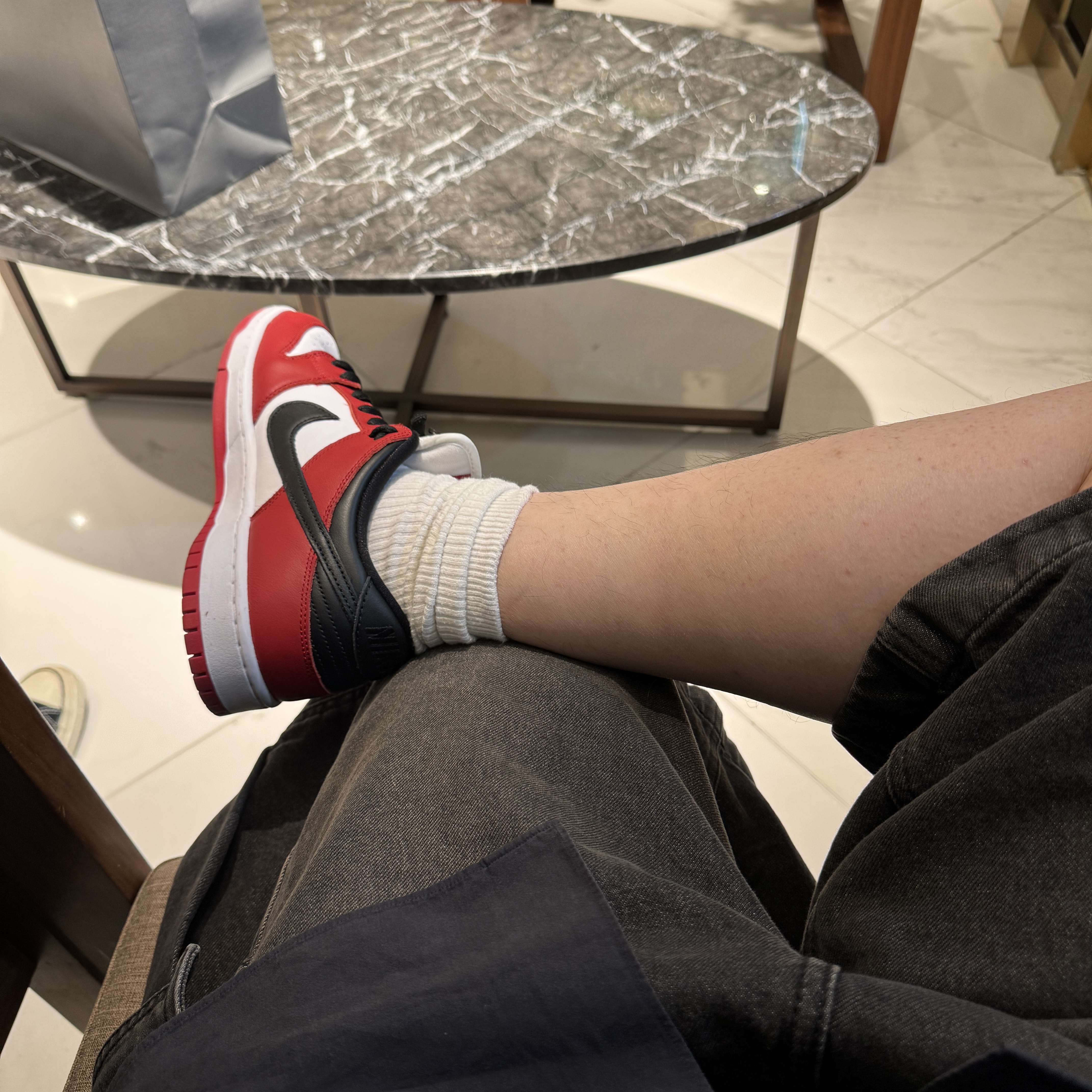 Nike SB Dunk Low Pro Chicago 착용 스타일
