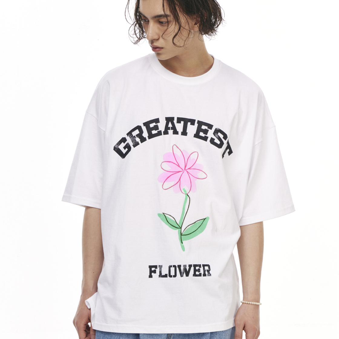 더그레이티스트 플라워 티 화이트(The Greatest Flower Tee White) - 2