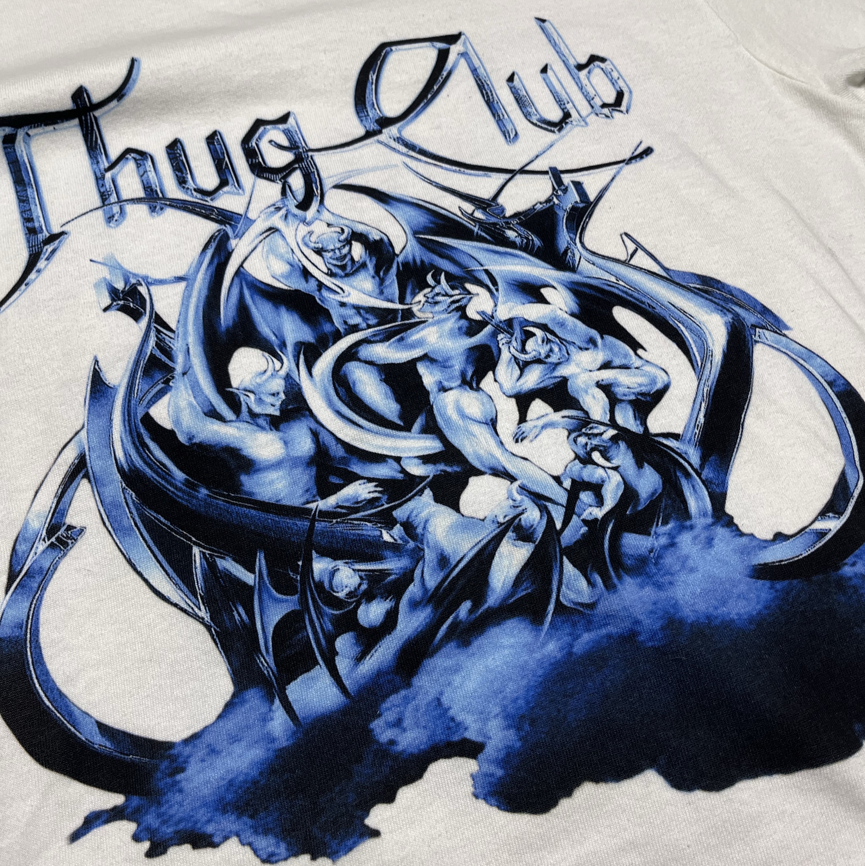 Thug Club TC Satan T-Shirt Black 착용 스타일