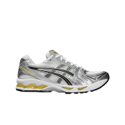 Asics Gel-Kayano 14 White Tai Chi Yellow
