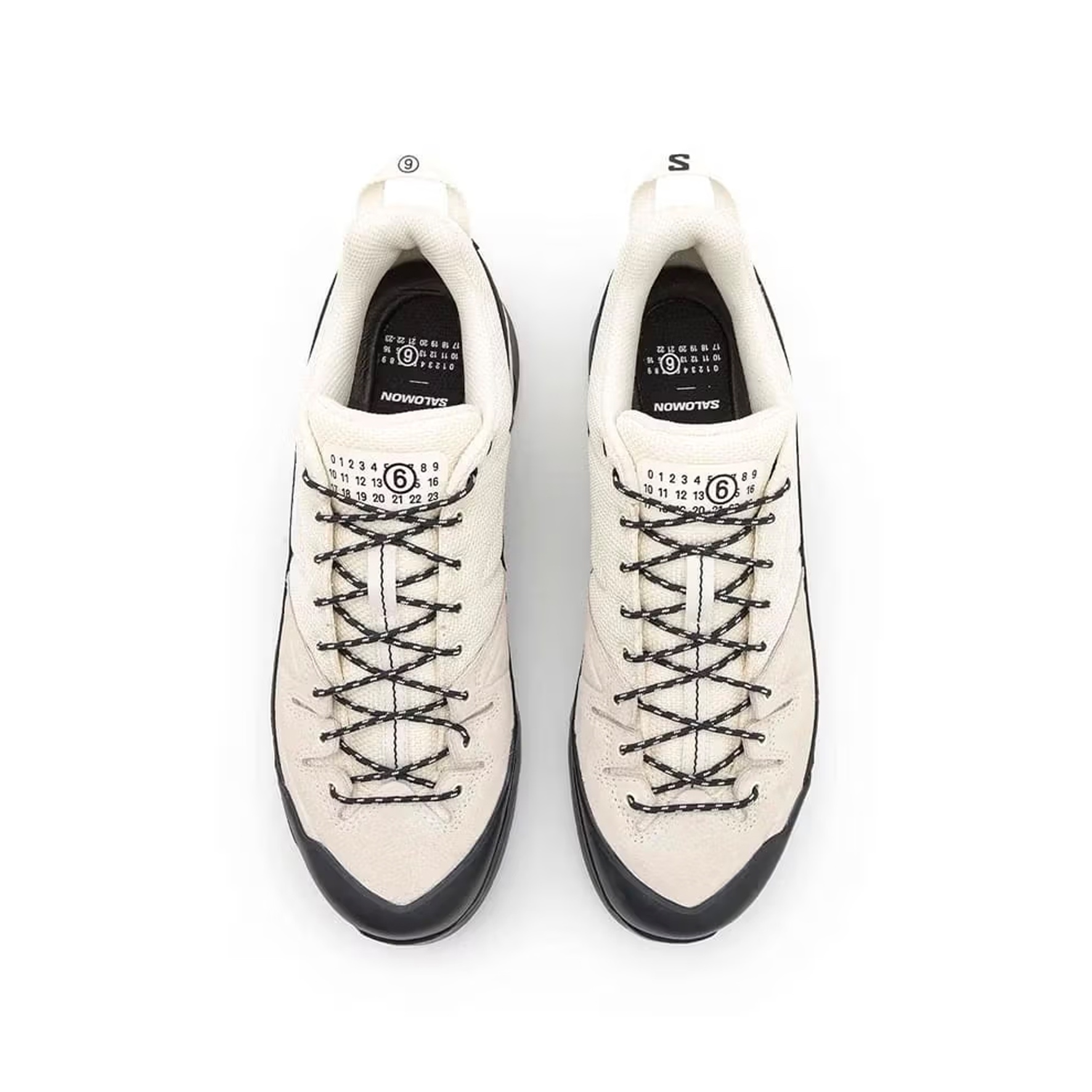 Salomon x MM6 Maison Margiela ACS Pro Light Blue, Salomon x MM6 Maison Margiela ACS Pro Metal Ghost Grey 착용 스타일 - 3