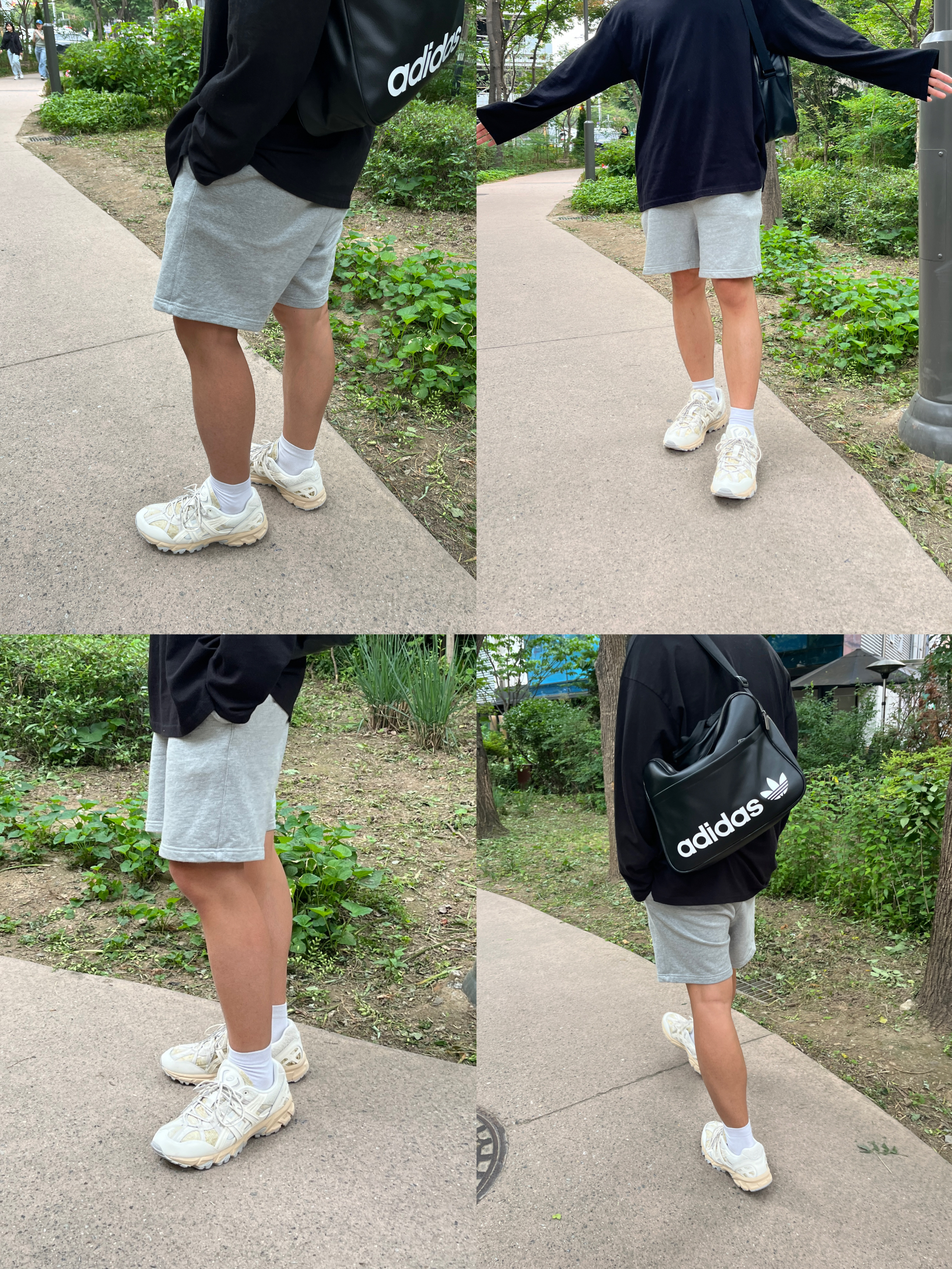 Asics Gel-Sonoma 15-50 Cream Oatmeal 착용 스타일 - 2