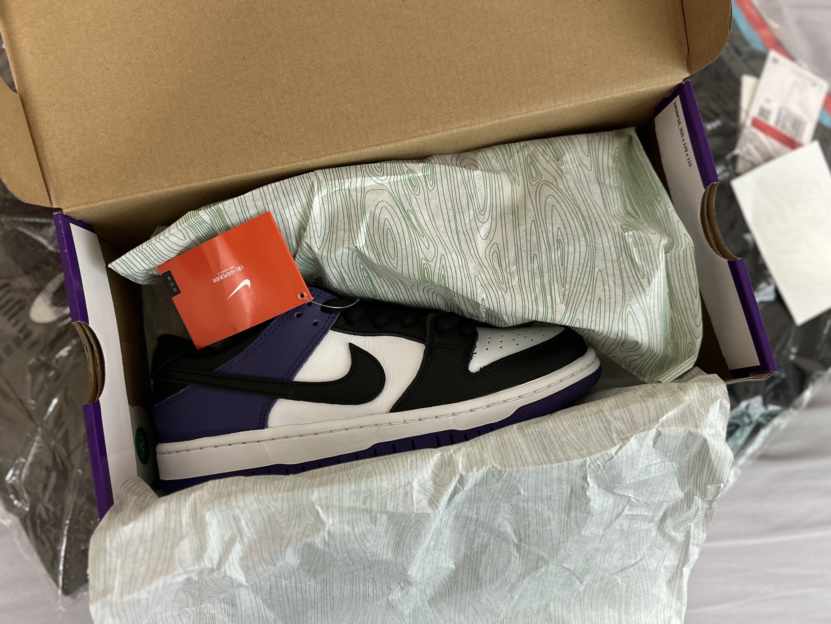 Nike x Rayssa Leal SB Dunk Low PRM Pure Platinum Vivid Purple, Nike Dunk Low SP Plum 2024 착용 스타일 - 4