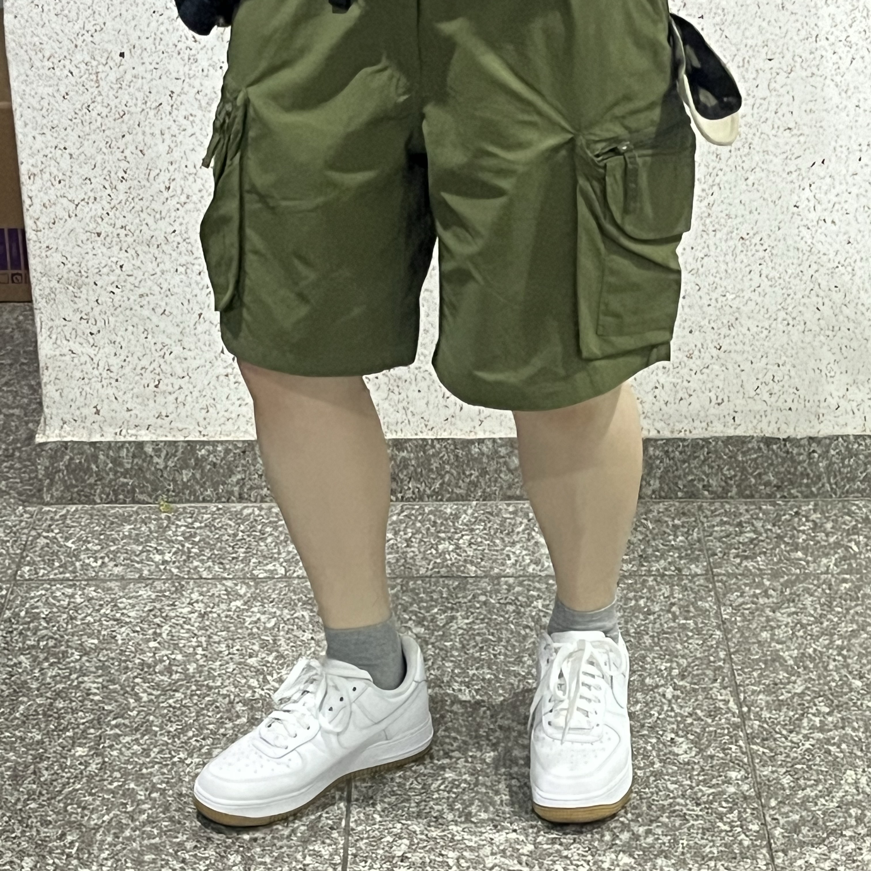 Nike Air Force 1 '07 White Gum Light Brown 착용 스타일