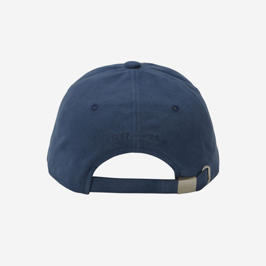 Emis Cotton Brushed Ball Cap Navy 상세 이미지 3