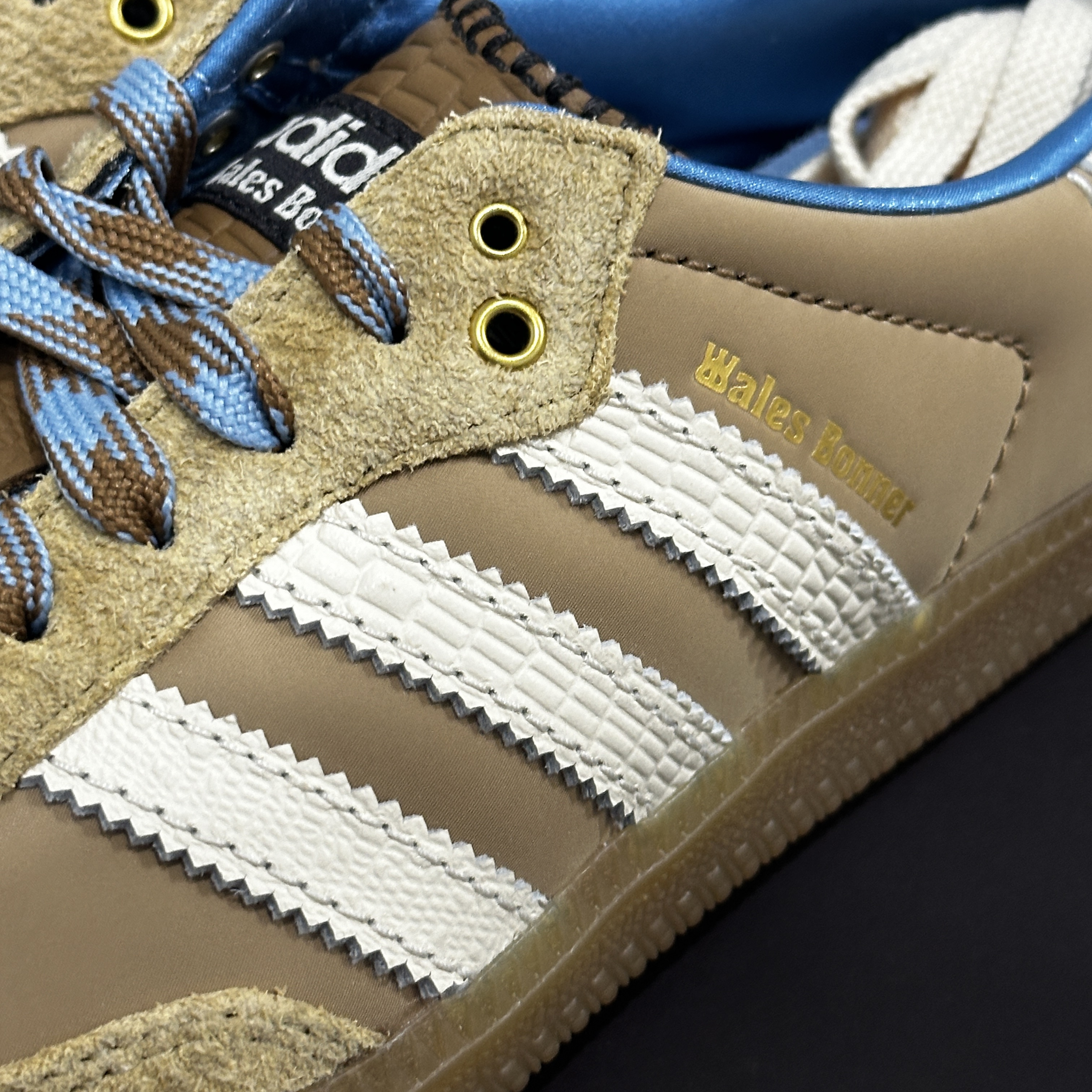 Adidas x Wales Bonner Samba Supplier Colour Wonder White 착용 스타일 - 1