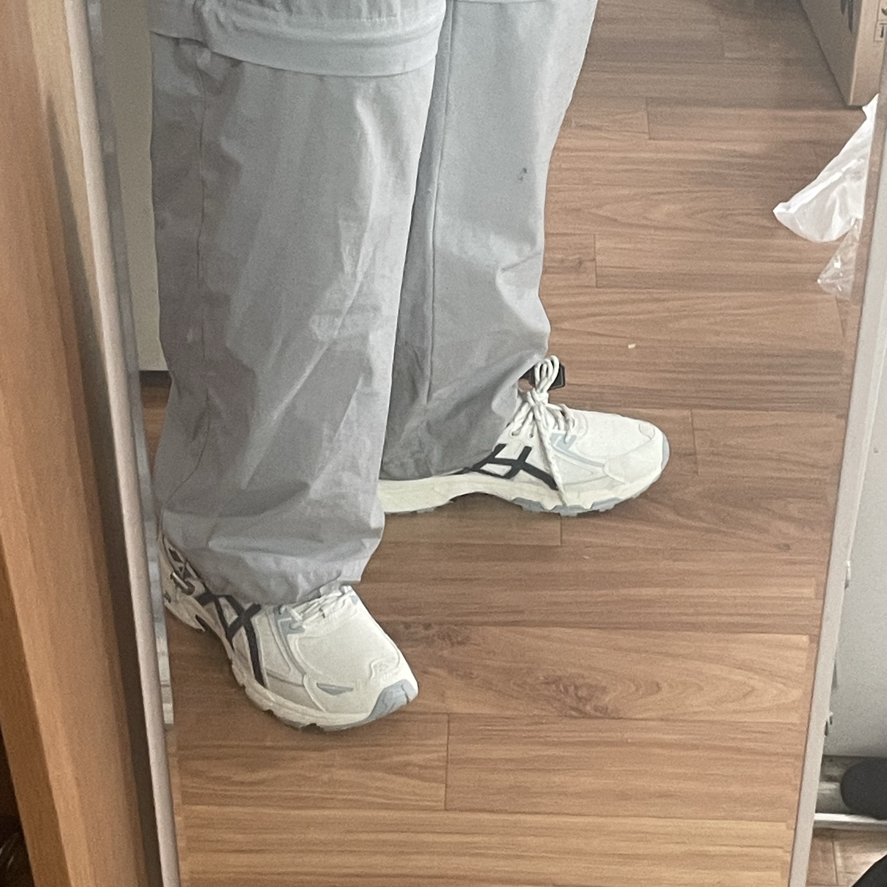 Asics Gel-Venture 6 SPS Birch French Blue 착용 스타일