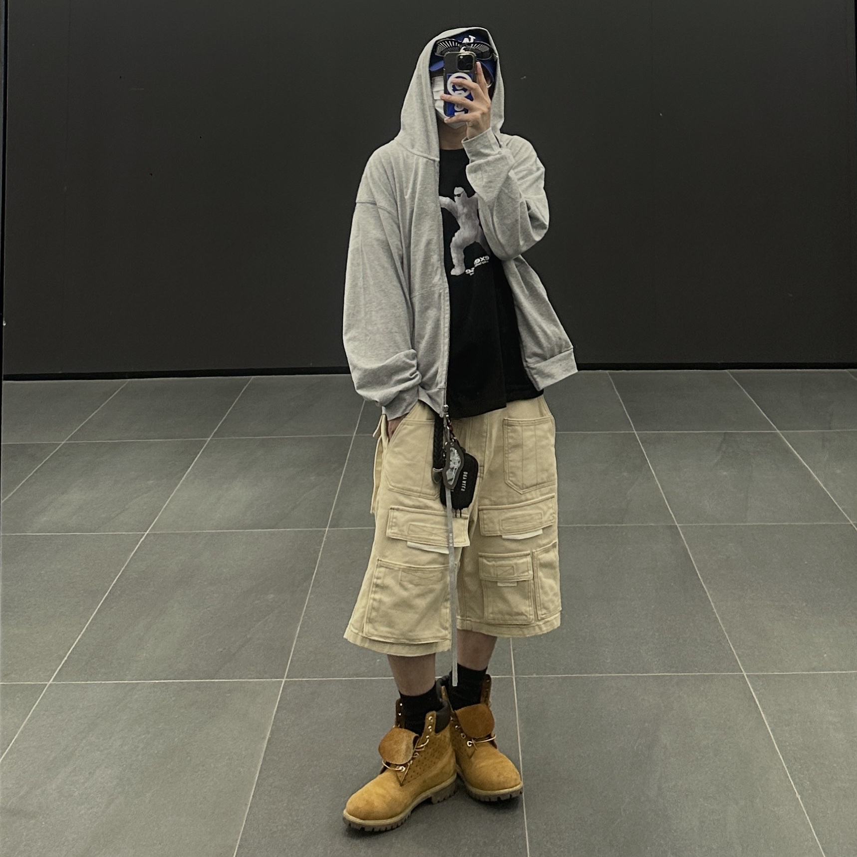 Timberland x Comme des Garcons Shirt x Supreme 6 Inch Boot Wheat - Medium 착용 스타일