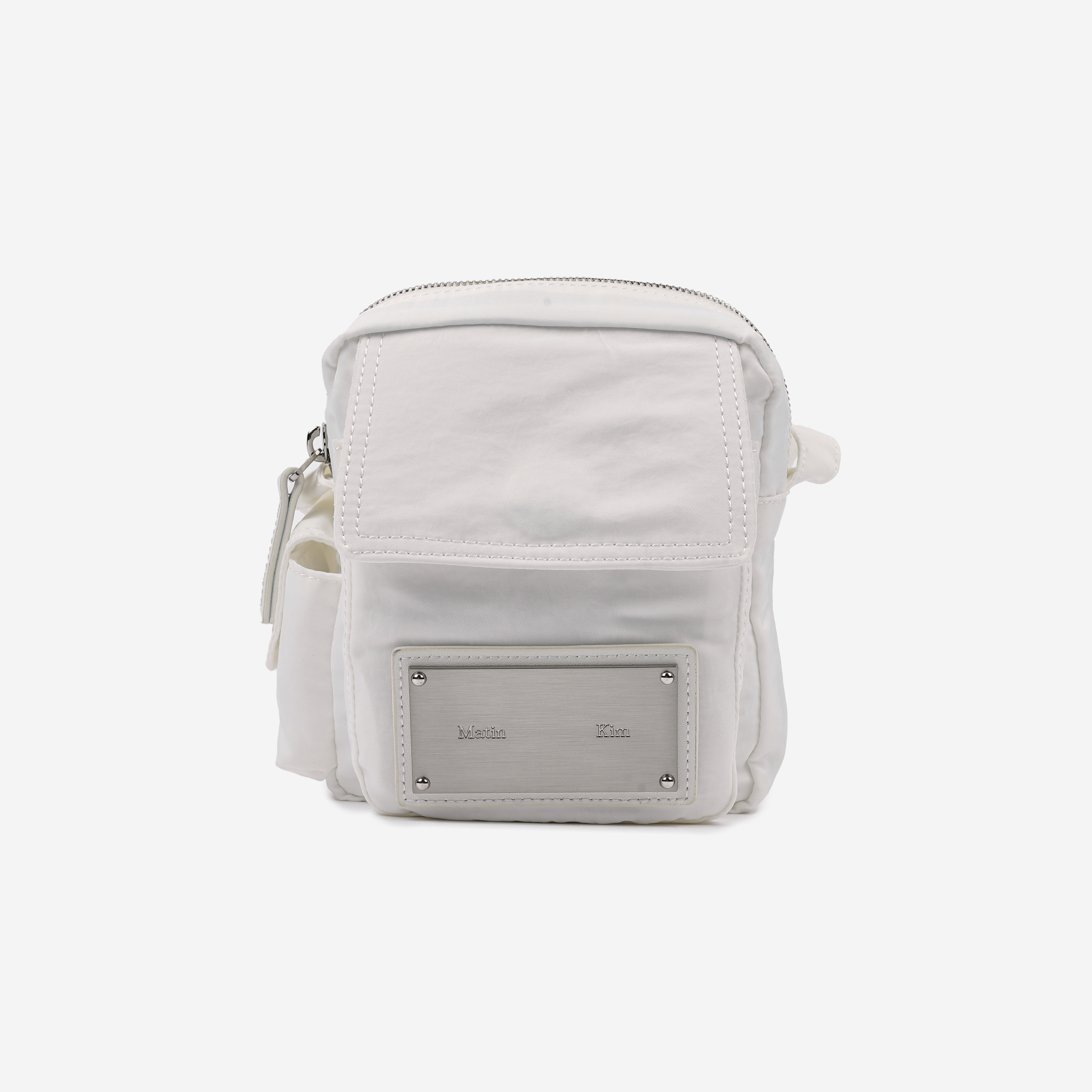 【MATIN KIM】CARGO CROSS MINI BAG IN WHITE 마뗑킴 카고 크로스 미니백 화이트 | Matin Kim | KREAM
