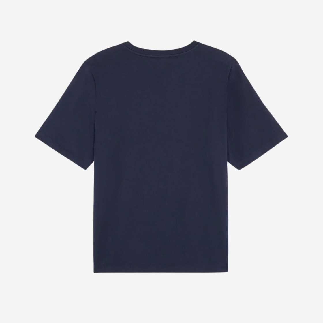 (W) Maison Kitsune Racing Fox Comfort T-Shirt Ink Blue 상세 이미지 2