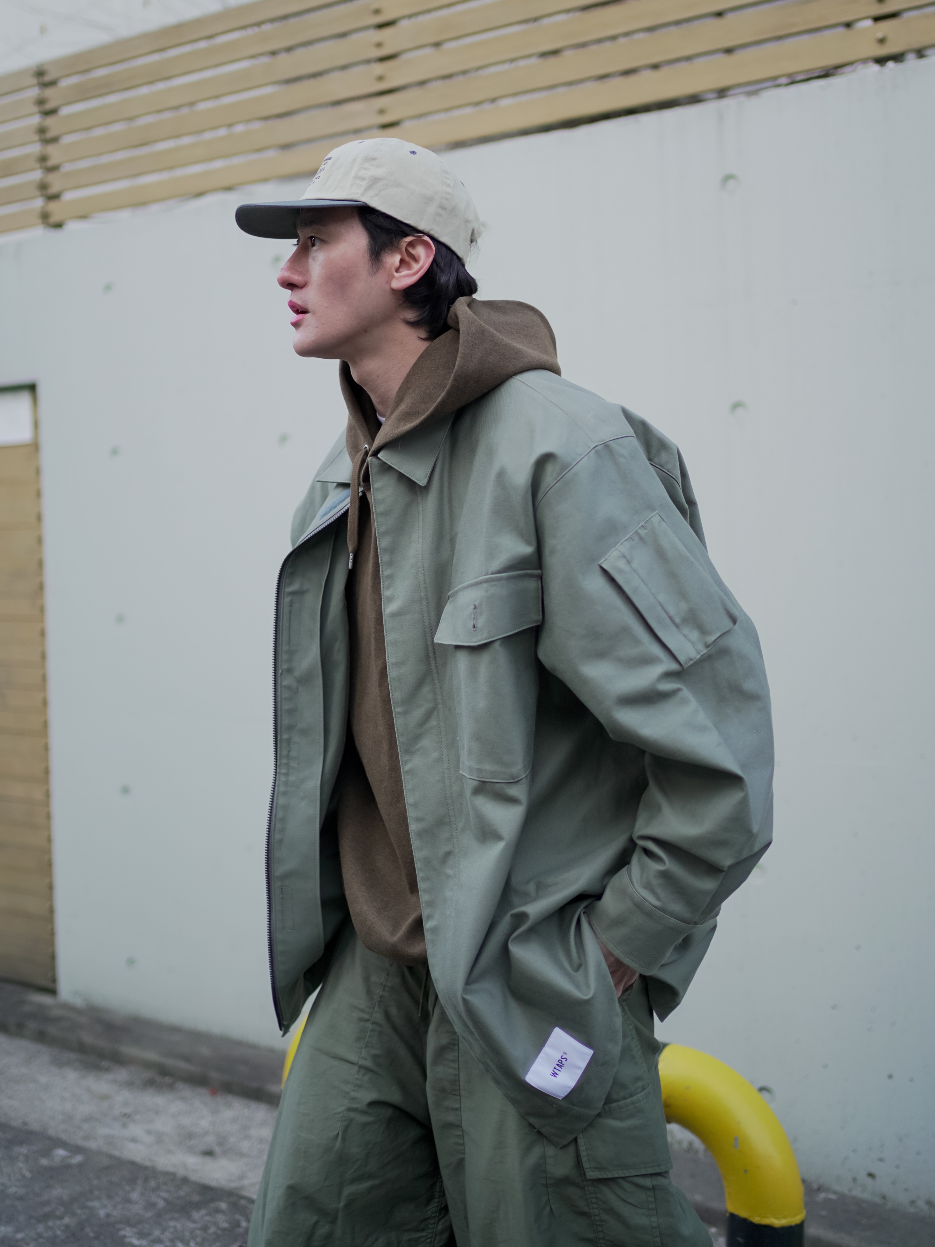 (W) New Balance x JJJJound 991 Made in UK Grey, New Balance x JJJJound 991 Made in UK Grey 착용 스타일 - 1