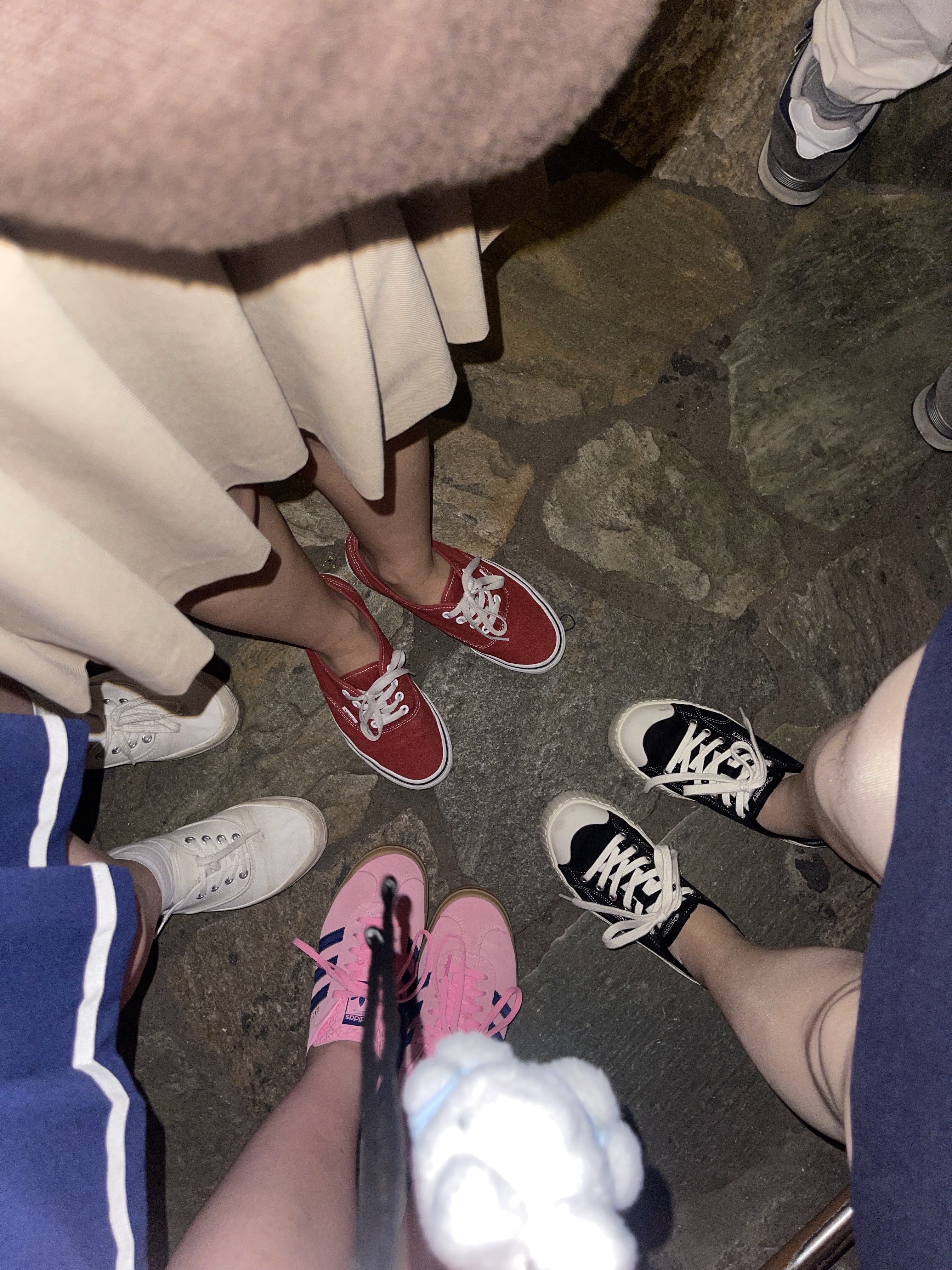 (W) Adidas Gazelle Bold Pink Glow Victory Blue 착용 스타일 - 2