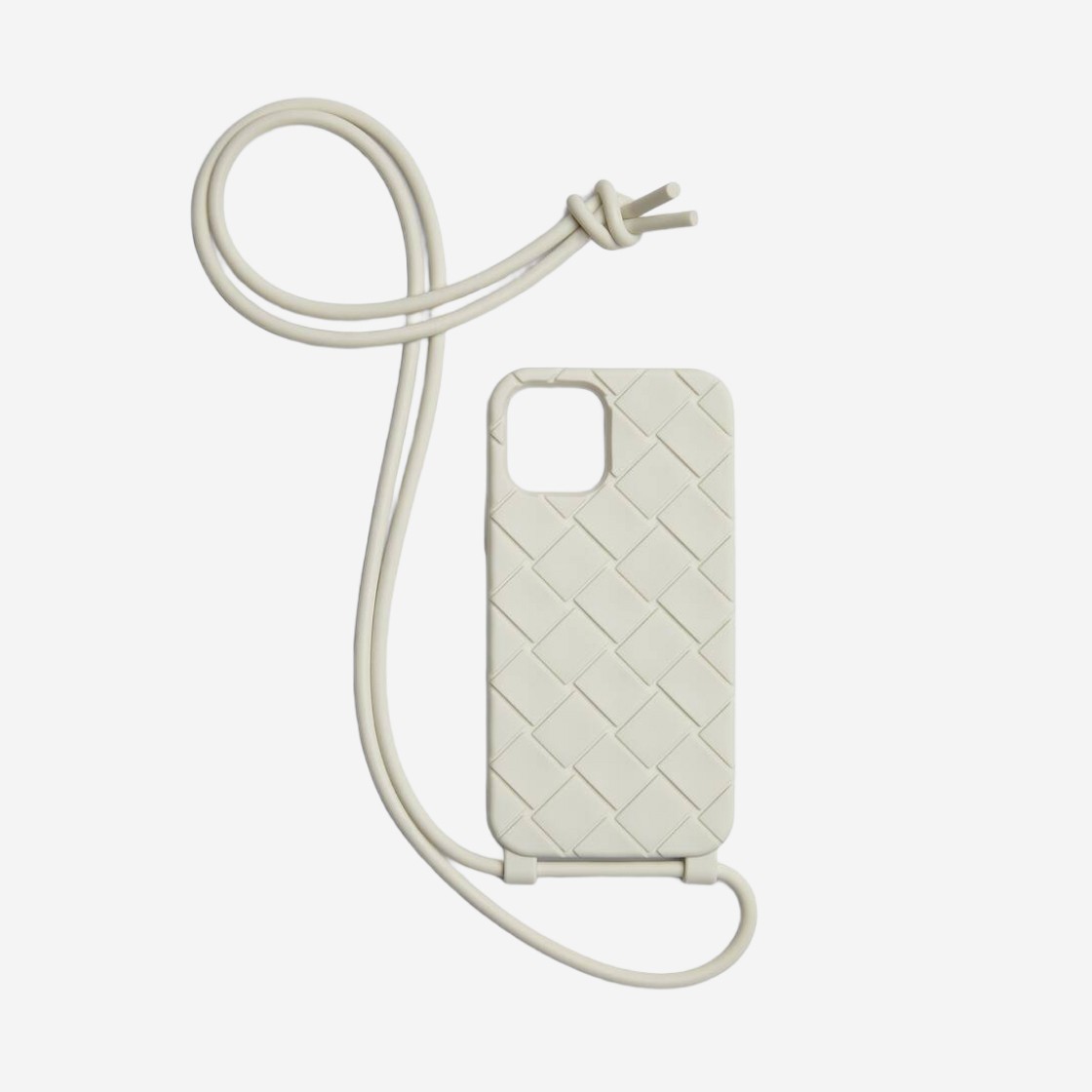 Bottega Veneta iPhone 13 Pro Case On Strap White 상세 이미지 1