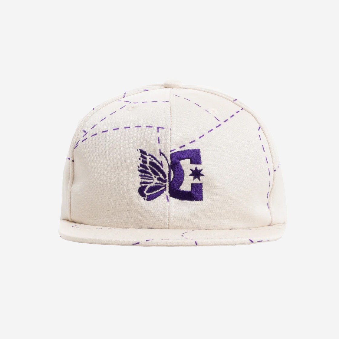 Needles x DC Shoes Poly Smooth Printed Baseball Cap Ivory 상세 이미지 1