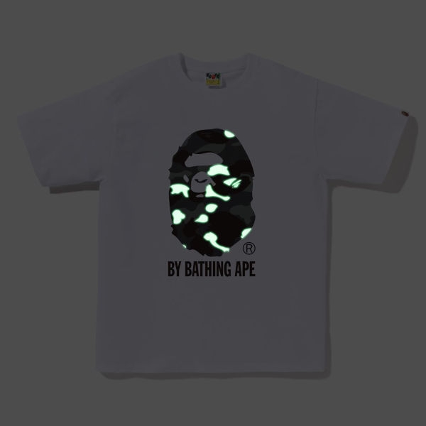 BAPE City Camo By Bathing Ape T-Shirt White Black 착용 스타일