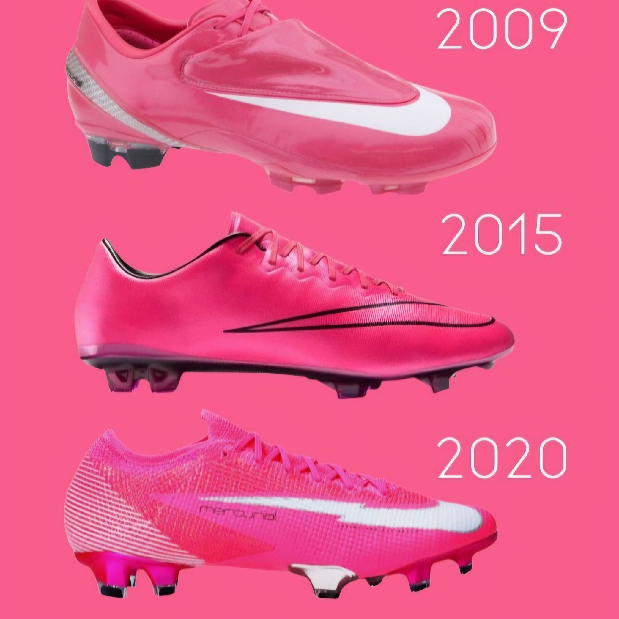 Nike Mercurial Vapor 13 Elite FG Pink Blast White 착용 스타일 - 2