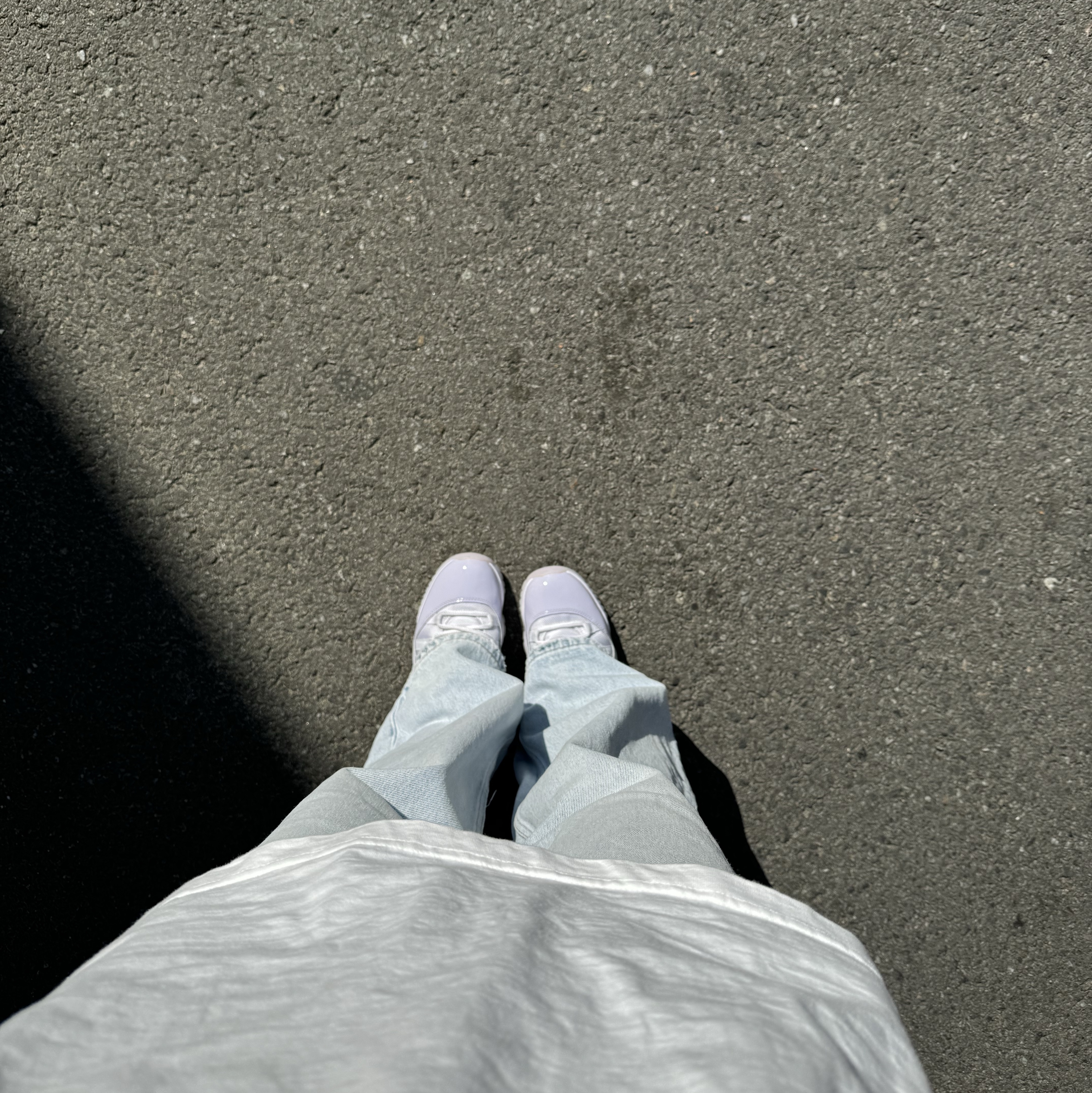 (W) Jordan 11 Retro Low Pure Violet 착용 스타일