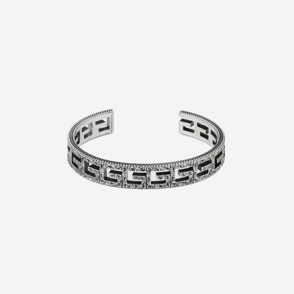 Gucci Bracelet with Square G Motif Silver 상세 이미지 1