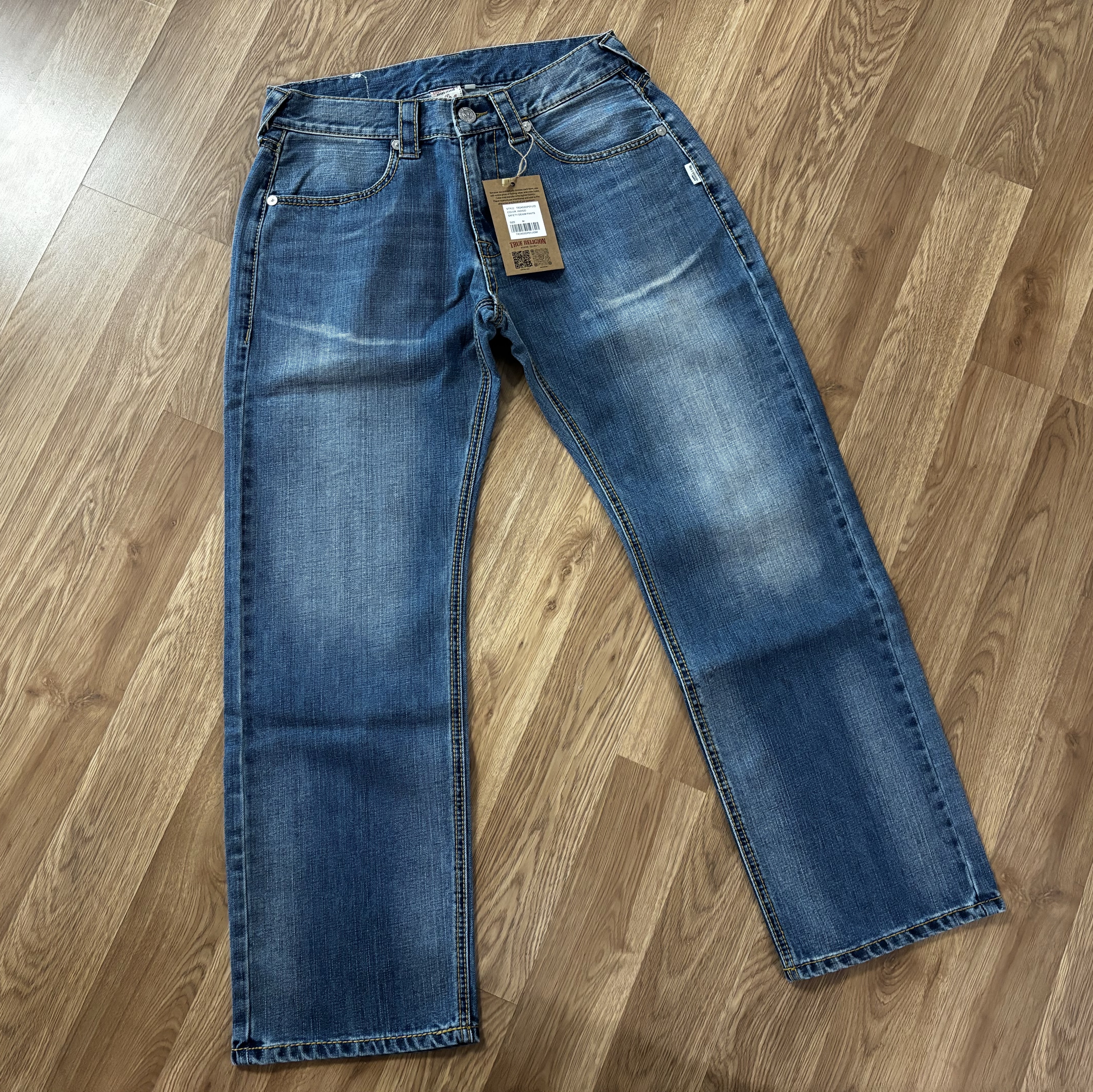 True Religion Safety Denim Pants Indigo 착용 스타일