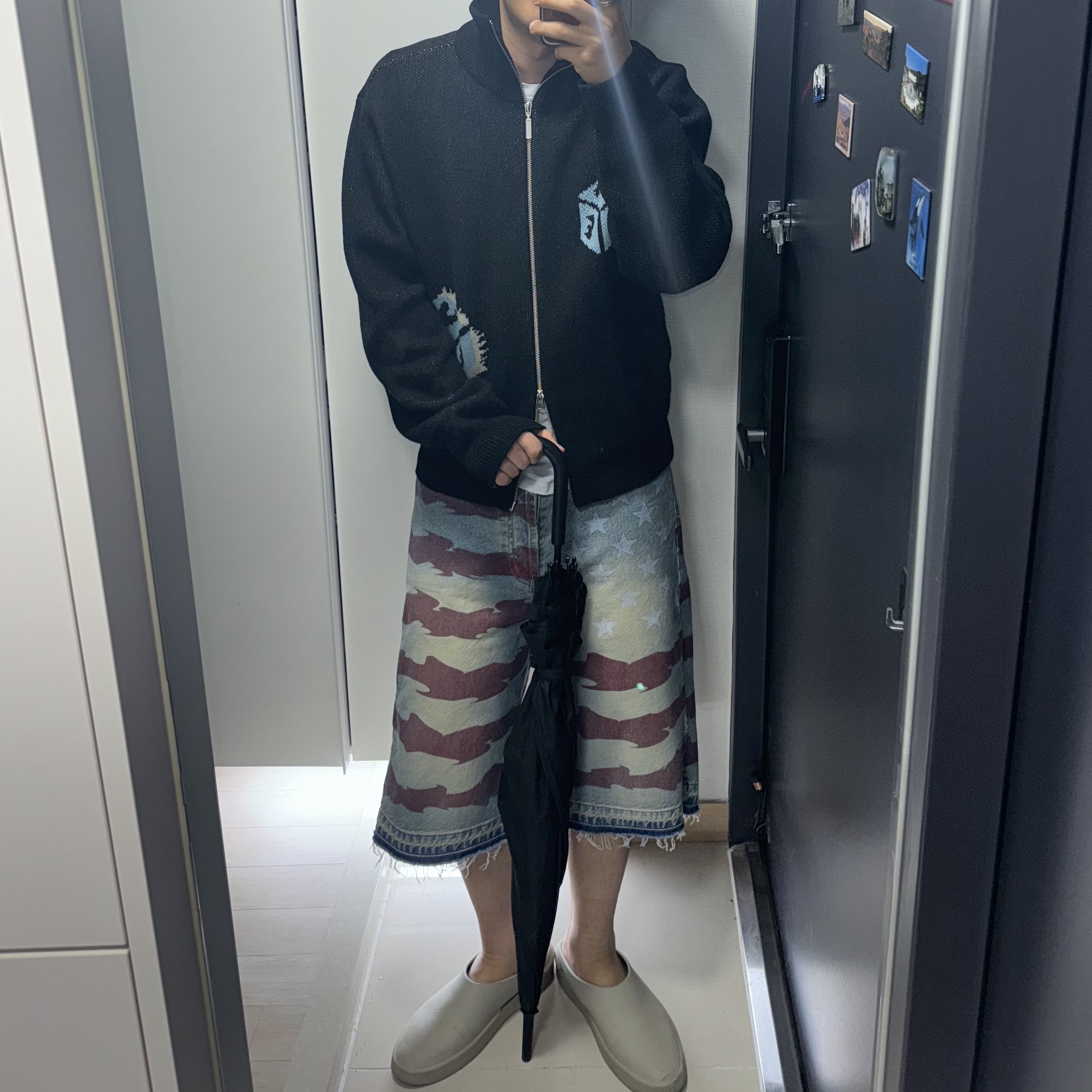 Fear of God The California Dusty Beige 착용 스타일 - 2