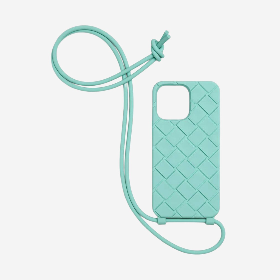 Bottega Veneta iPhone 14 Pro Max Case On Strap Celadon 상세 이미지 1