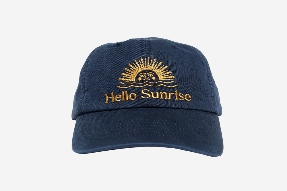 【HELLO SUNRISE】 HNT Swirl Logo Ball Cap /追跡付 org.jpg