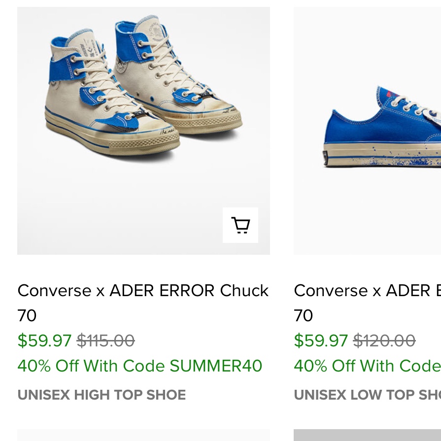 Converse x Ader Error Chuck 70 High White, Converse x Ader Error Chuck 70 High White 착용 스타일 - 2