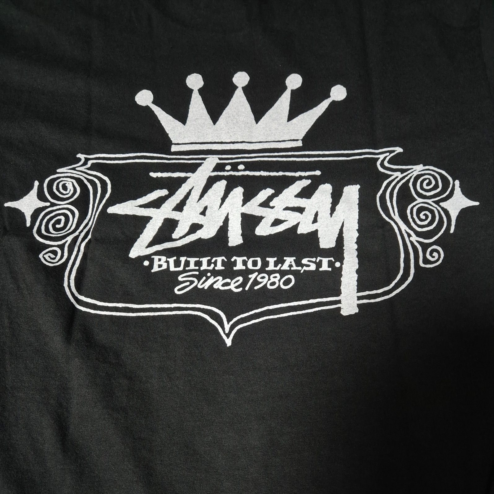 Stussy Built To Last Pigment Dyed T-Shirt Black, Polyteru Human Index Human Jumbo 1/2 T-Shirt Gray 착용 스타일 - 3