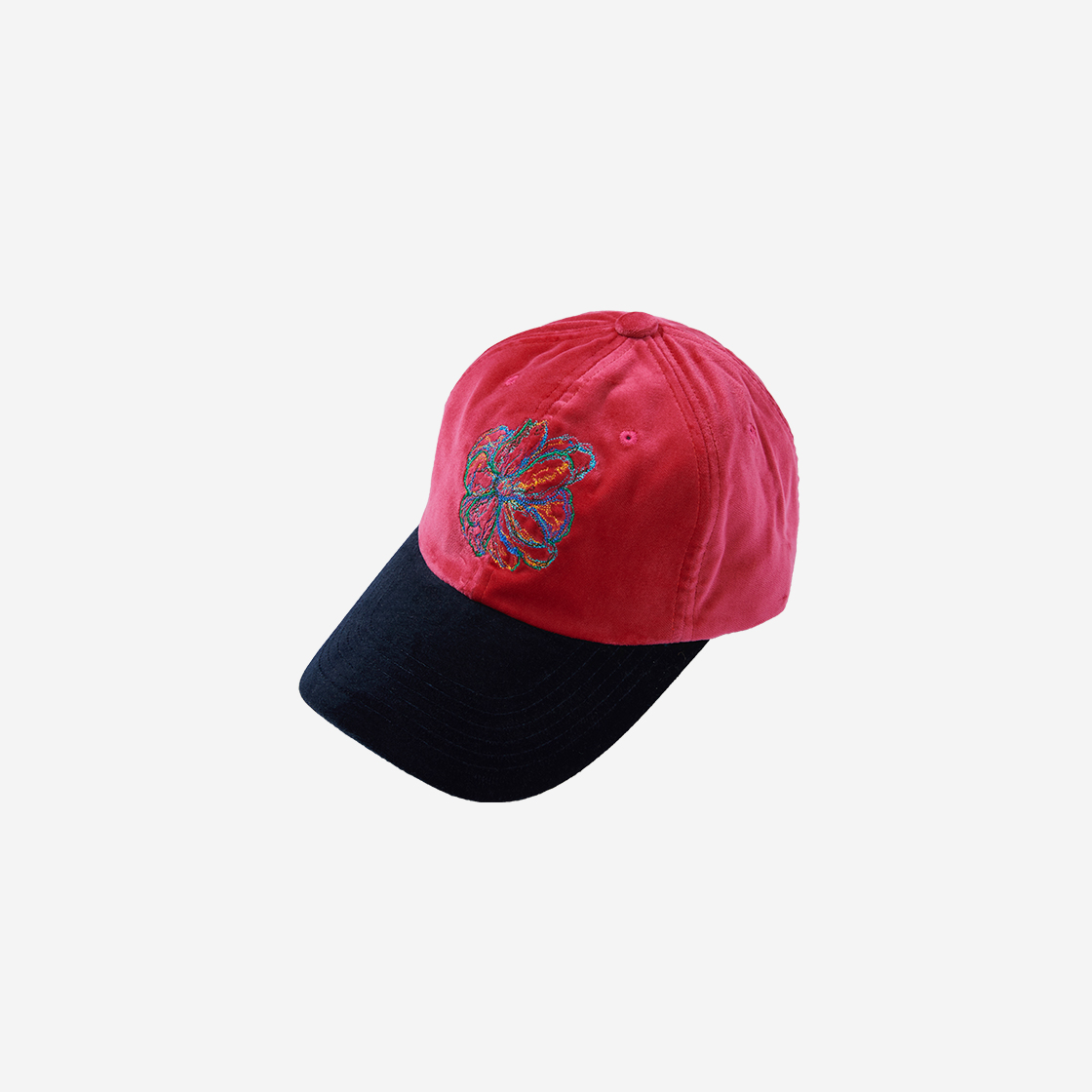 aaa315u(PURPLE/PINK) ADSB Andersson Bell Essential Flower Velvet Cap Purple Pink