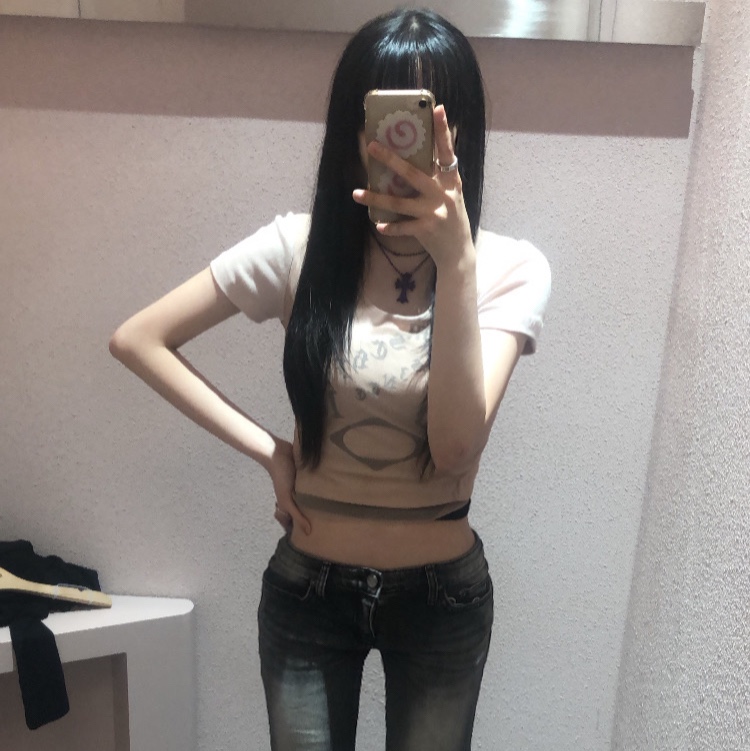 (W) Bohemian Seoul Cut Line Boots Cut Denim Pants Gray, Chrome Hearts Silichrome CH Cross Pendant Purple 2022/2023 착용 스타일