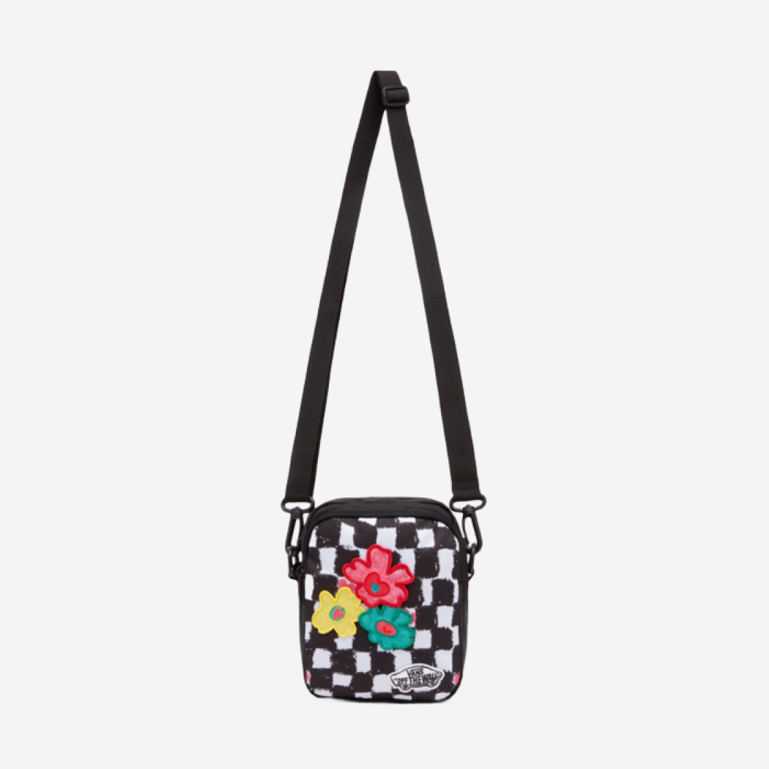 Vans x The Museum Visitor Floral Checker Bag Heart Check 상세 이미지 1