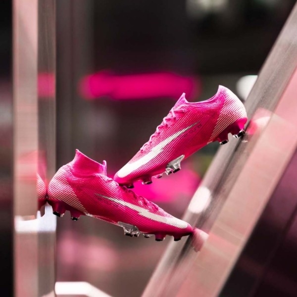 Nike Mercurial Vapor 13 Elite FG Pink Blast White 착용 스타일 - 3