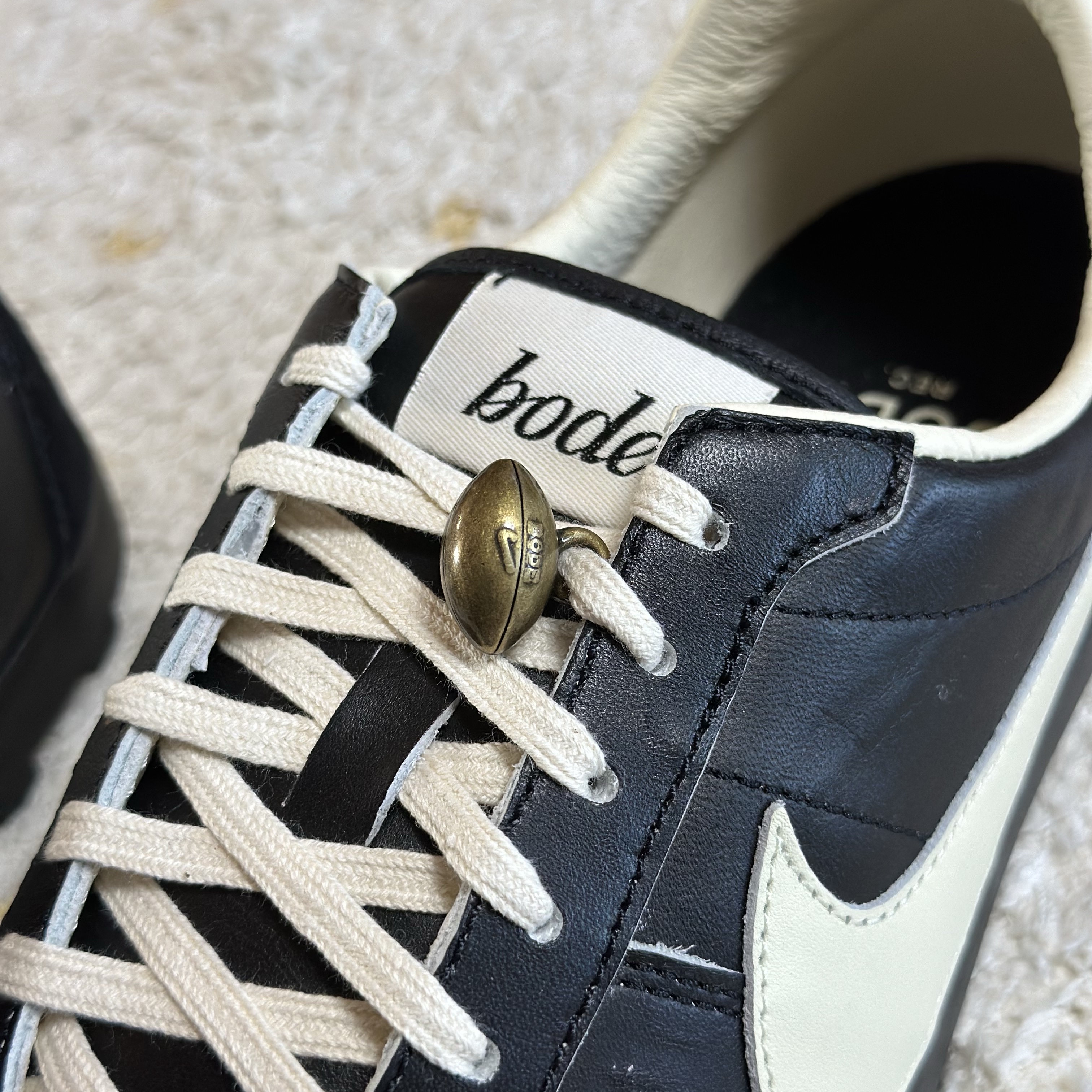 Nike x Bode Astrograbber SP Black and Coconut Milk 착용 스타일