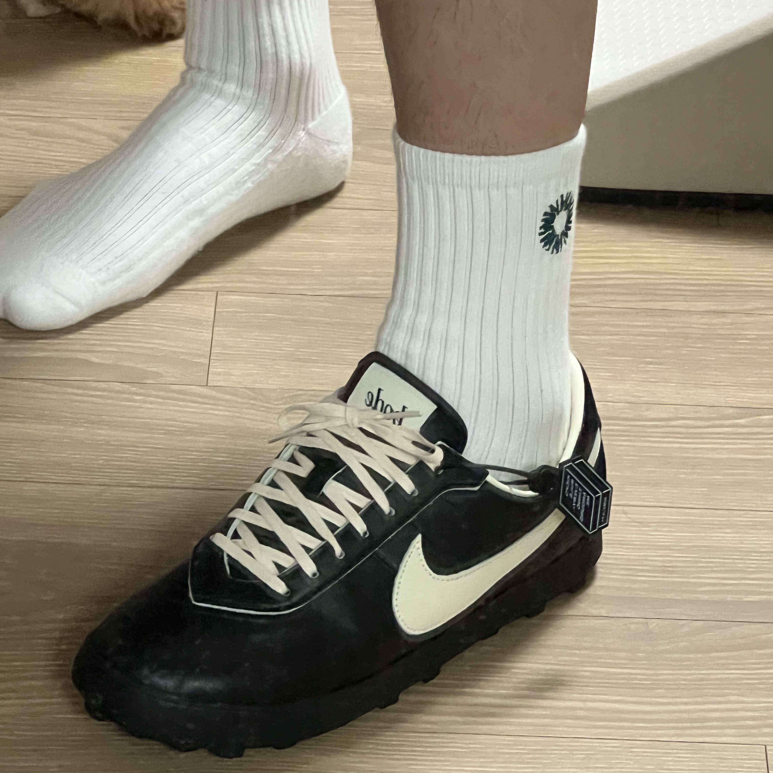 Nike x Bode Astrograbber SP Black and Coconut Milk 착용 스타일 - 2