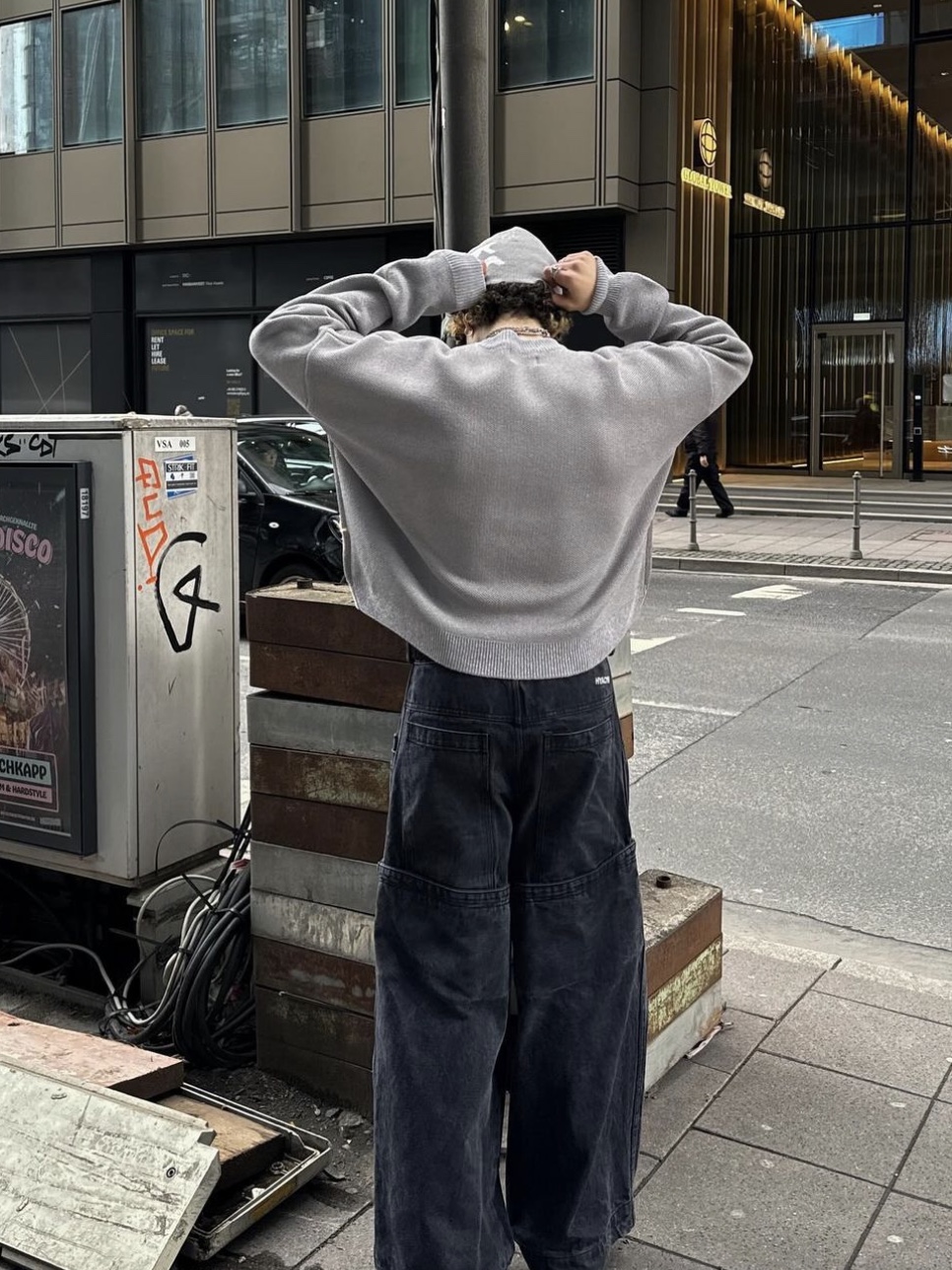 [KREAM 단독] Hyacyn Denim Us Sevar Rof Black 착용 스타일 - 2
