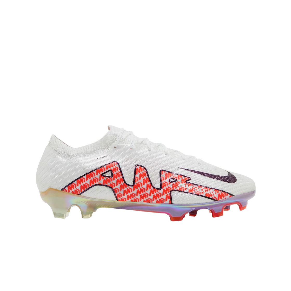 나이키 줌 머큐리얼 베이퍼 15 엘리트 FG 화이트 브라이트 크림슨(Nike Zoom Mercurial Vapor 15 Elite FG White Bright Crimson) - 1