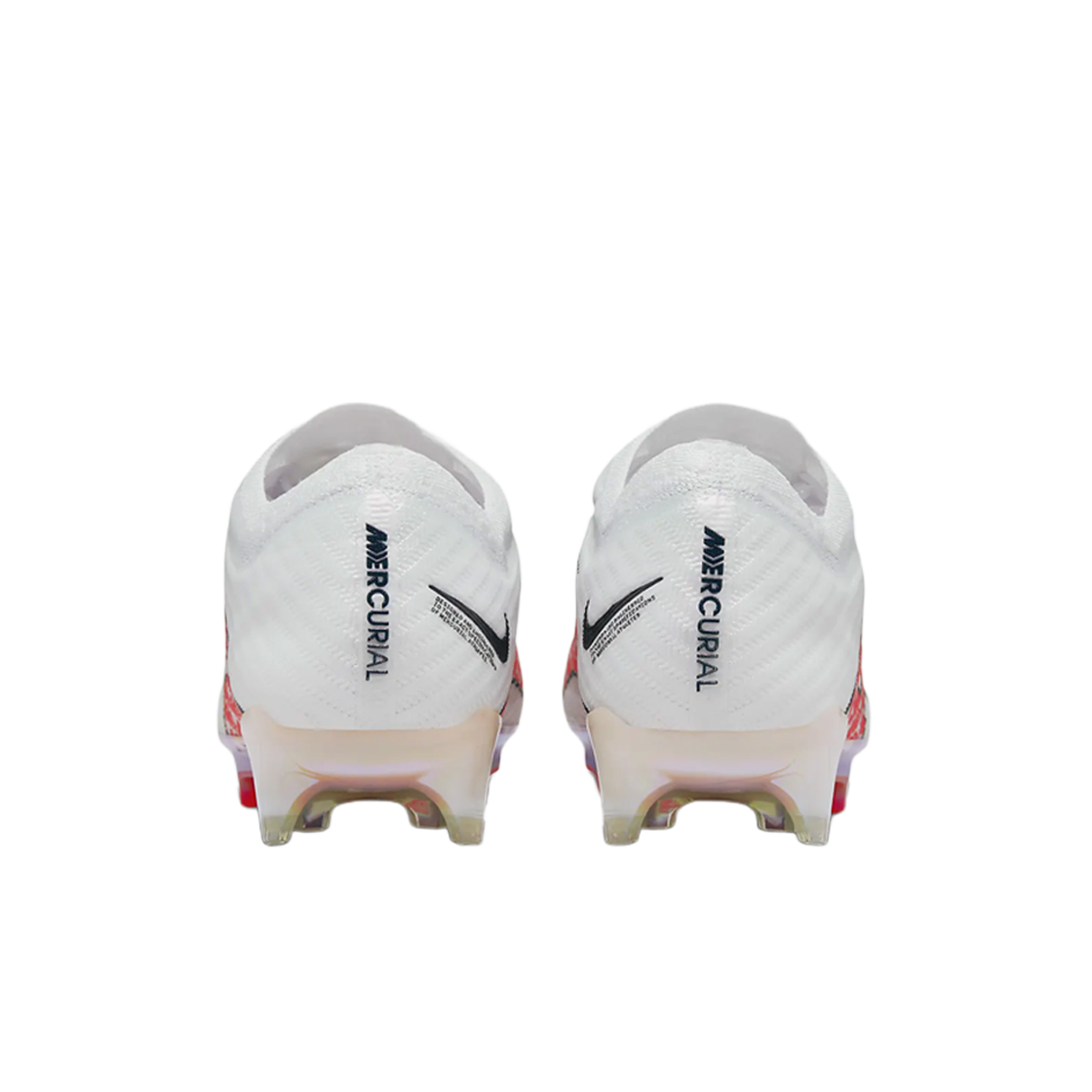 나이키 줌 머큐리얼 베이퍼 15 엘리트 FG 화이트 브라이트 크림슨(Nike Zoom Mercurial Vapor 15 Elite FG White Bright Crimson) - 3