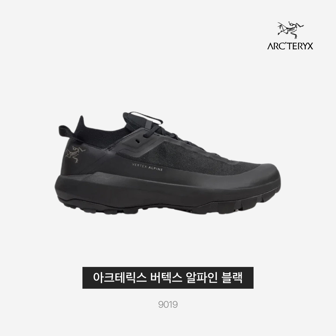 Arc'teryx Vertex Alpine Black 착용 스타일 - 3