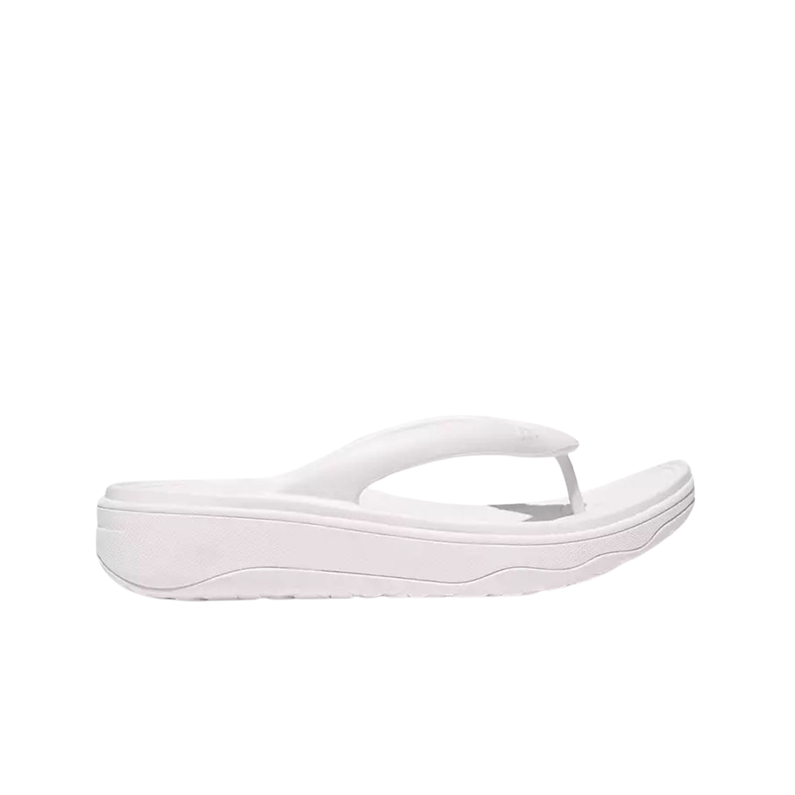 HF4-194 (W) FITFLOP Relieff Recovery Toe Post Sandals Urban White